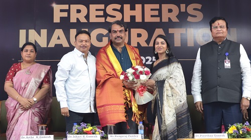 Vels University (VISTAS) Hosts Grand Freshers’ Inauguration – 2025 with Famous Media Personality R. Rangaraj Pandey