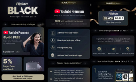 Flipkart Launches A Tailored Premium Subscription ‘Flipkart Black’, Putting Customers In Charge Of Their Digital Experiences And Rewards