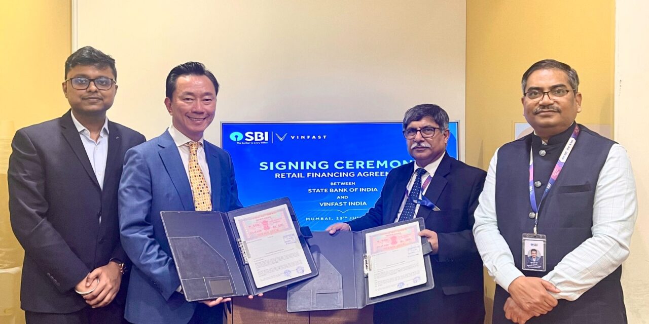 VinFast India Partners with State Bank of India to Power EV Financing