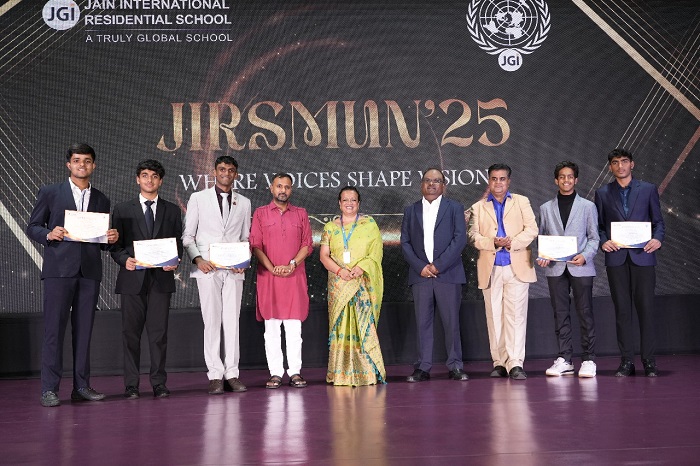 JAIN International Residential School, Bangalore Hosts Inter School Model United Nations with 320 Delegates from the Schools Across India and Nepal