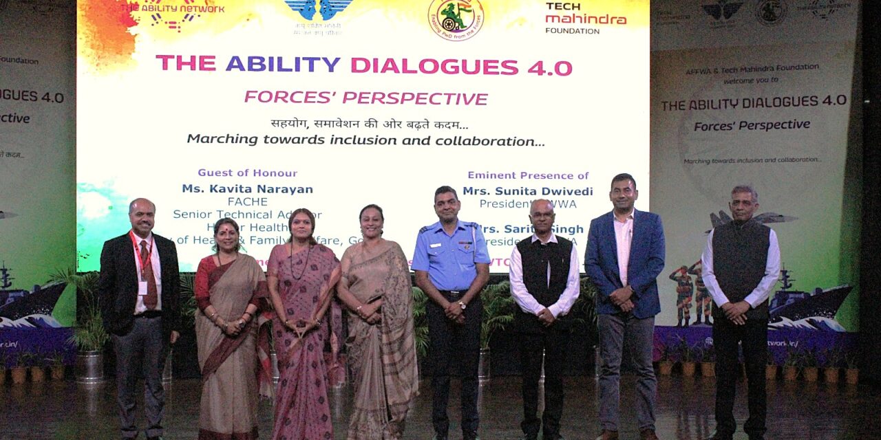 AFFWA in Collaboration with Tech Mahindra Foundation and FaujiMitra Host ‘The Ability Dialogues 4.0’ at New Delhi