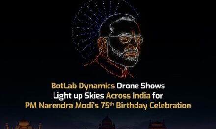 Drone Show Lights Up Skies Across India for PM Narendra Modi’s 75th Birthday Celebration