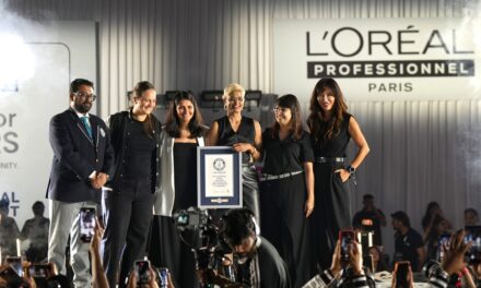 L’Oreal Professionnel Sets a GUINNESS WORLD RECORDS™ title with India’s Biggest Hair Moment, 422 Hairdressers, 422 Hair Color Transformations