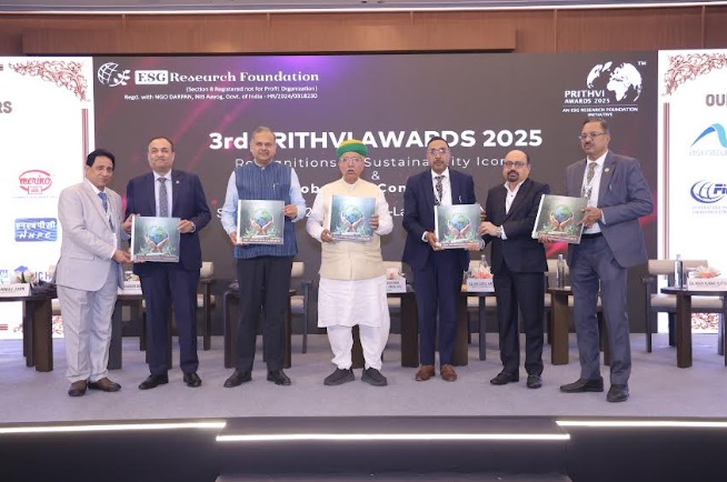 3rd Prithvi Award Solidifies India’s ESG Mandate: ESG Research Foundation Recognizes Corporate Excellence in Sustainability