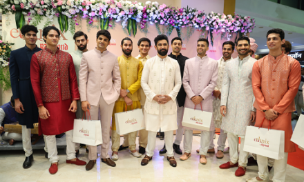 Actor Amit Sadh Inaugurates Ethnix by Raymond’s Flagship Store at Lake Shore Mall, Thane