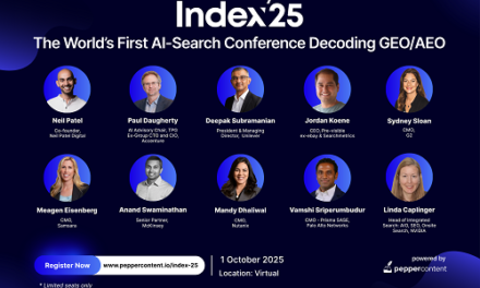 Pepper Content Unveils Index’25: The World’s First AI-Search Conference