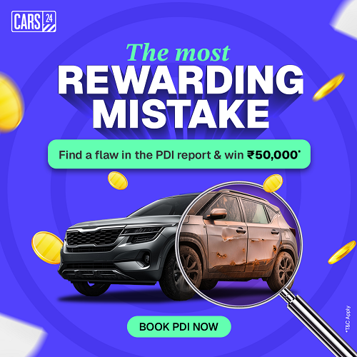CARS24 Bets Rs. 50,000 on the Accuracy of Every PDI Report