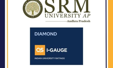 SRM University-AP Recognised with QS-I GAUGE Diamond Rating for Institutional Excellence