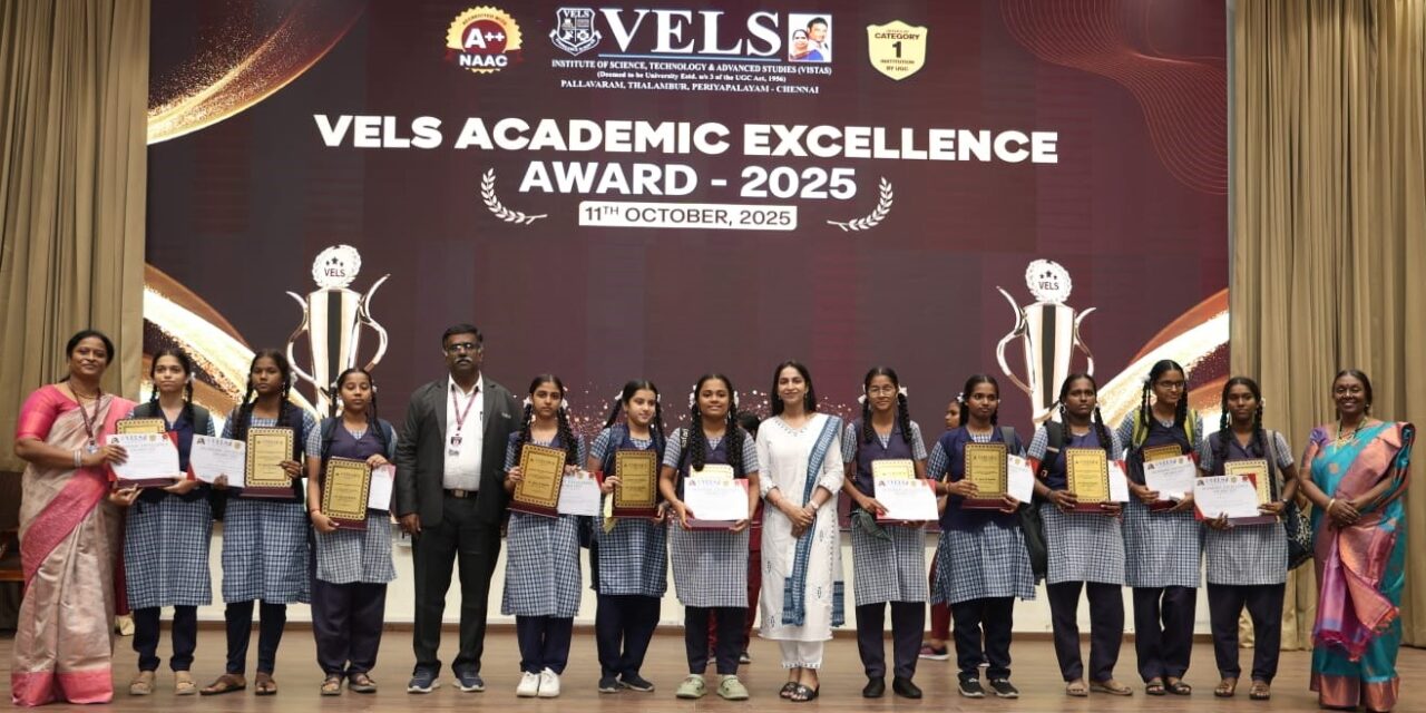 VELS Academic Excellence Awards Honor Outstanding Students and Highlight Career Opportunities