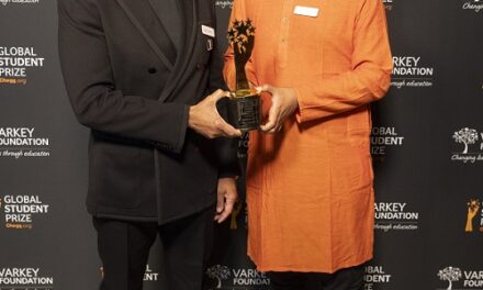 Bihari Winner of USD 100,000 Global Student Prize Returns Home, Calls for an "Entrepreneurship Revolution" to Empower India&apos;s Underserved Youth