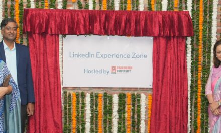 India&apos;s First &apos;LinkedIn Experience Zone&apos; Launched at Chandigarh University to Enhance Students&apos; Career Prospects through Strong Professional Profile Building