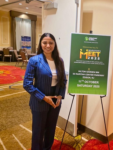 Signature Global Deepens NRI Engagement in New Jersey, USA; Showcases Gurugram&apos;s Finest Homes to Global Buyers