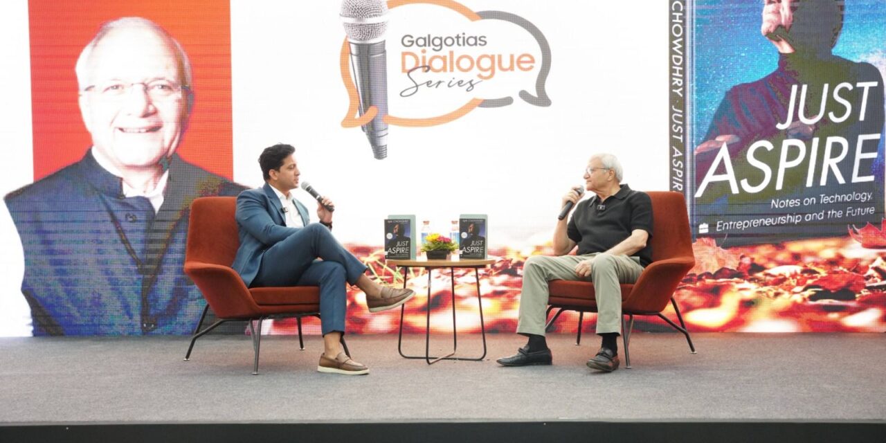 Galgotias University Hosts Shri Ajai Chowdhry under Dialogue Series to Inspire Innovation and Leadership