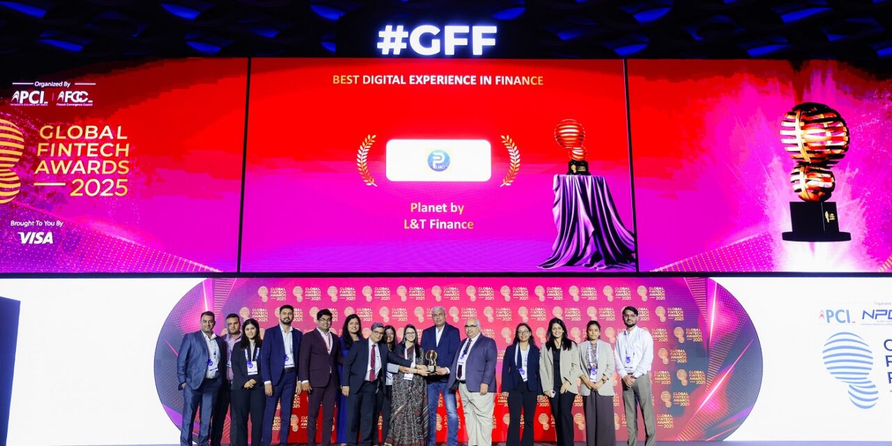 L&T Finance Ltd. Wins &apos;Best Digital Experience in Finance&apos; Award at the Global Fintech Fest 2025