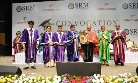 SRM University-AP Celebrates Academic Excellence at the 5th Convocation