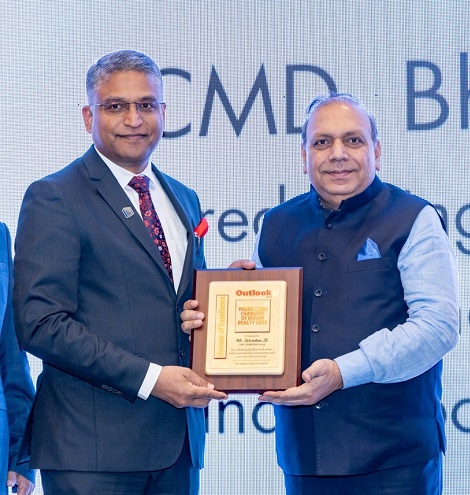 Sarveshaa SB, Chairman & Managing Director, BHADRA Group, Recognized Among the 'Young Game Changers of Indian Realty 2025' by Outlook Group