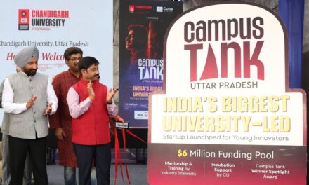 Chandigarh University Uttar Pradesh Launches India&apos;s First University-Led Startup Launchpad &apos;Campus Tank&apos; – for Young Innovators