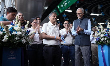 Goregaon East Station on Mumbai Metro Line 7 is Now Zurich Kotak Goregaon East