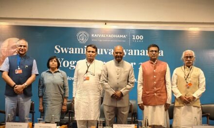Kaivalyadhama Honours Three Yoga Luminaries with Swami Kuvalyananda Yoga Puruskar 2025