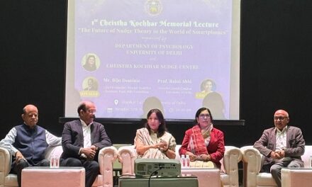 "Future of Nudge Theory in the Smartphone Era" Highlighted at DU&apos;s Memorial Lecture for Cheistha Kochhar