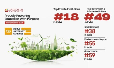 Galgotias Among India&apos;s Top Institutions in QS Sustainability 2026 Rankings