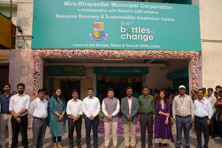 Bisleri International and Mira Bhayandar Municipal Corporation Inaugurate the City&apos;s First Plastic Recovery & Sustainability Inspiration Centres