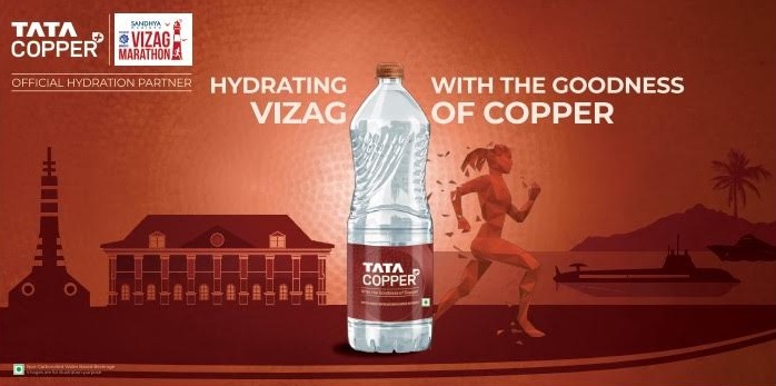 Tata Copper+ Powers Vizag Marathon 2025 as Official Hydration Partner