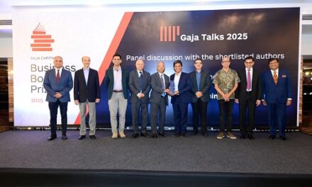 Gaja Capital Business Book Prize Announces Winner of its 7th Edition – Accelerating India&apos;s Development by Karthik Muralidharan