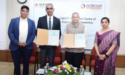 Anderson Diagnostics and MAHE Launch Groundbreaking Centre of Excellence in Reproductive Genomics