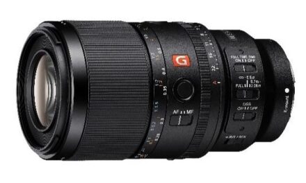 Sony Unveils FE 100mm F2.8 Macro GM OSS: First Medium Telephoto Macro Lens in the G Master™ Series