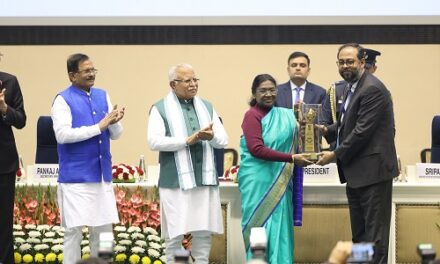President of India Confers Crompton with the prestigious National Energy Conservation Award 2025