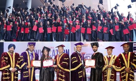 Chandigarh University Holds Annual Convocation, Degrees Conferred on 3301 Students of Management & Commerce