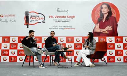 Galgotias University Hosts Inspiring Galgotias Dialogue Series Featuring Vineeta Singh, Founder & CEO, SUGAR Cosmetics