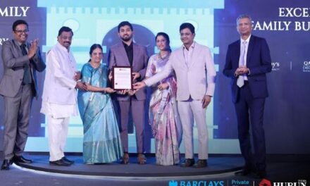 AVR Swarna Mahal Jewellers Honoured with the 2025 Barclays Private Clients Hurun India Heritage Legacy Award