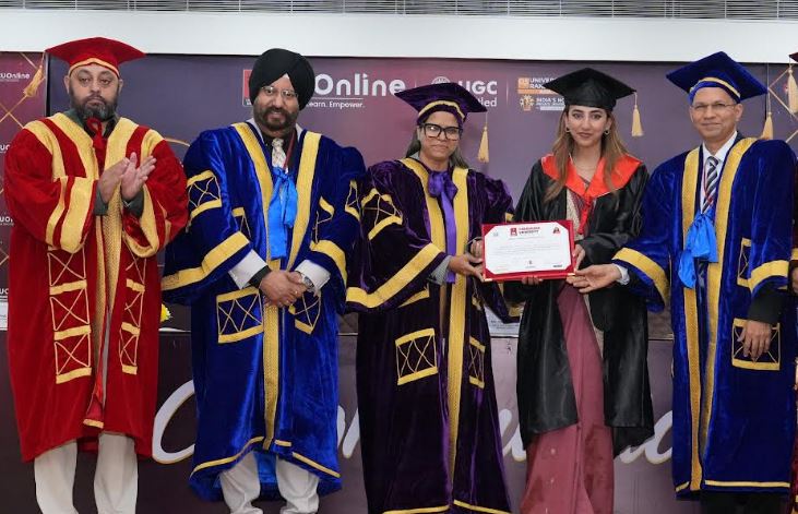 Chandigarh University's Holds its 7th Annual Convocation; Awards Degrees to 719 Online Learning Students