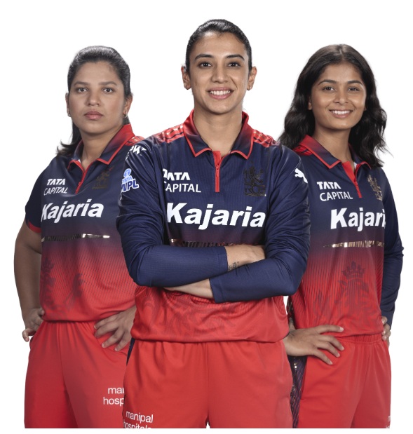 Kajaria Tiles Extends Partnership with RCB Women's Team