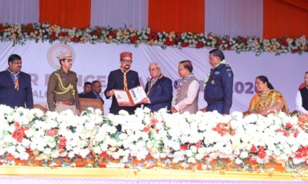 Top Honour for Journalism and Social Service: Naresh Kaushal, Editor of Dainik Tribune,  Awarded Silver Elephant Award