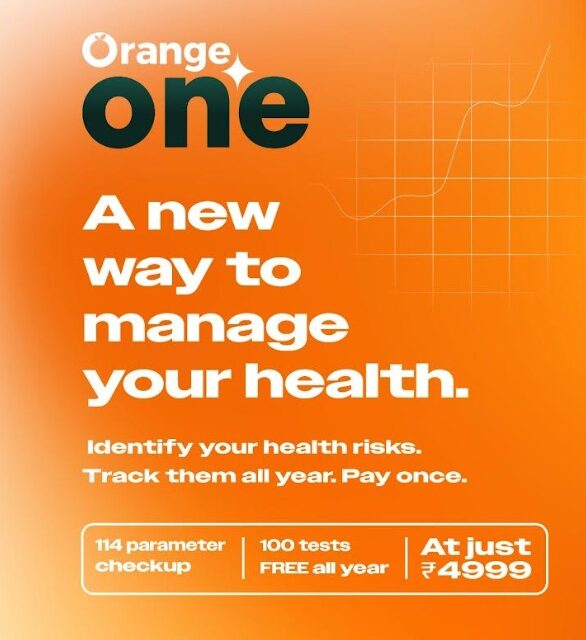 Orange Health Labs Launches Orange One, a Revolutionary Initiative that Aims to Redefine Preventive Healthcare