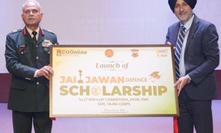 Chandigarh University Launches 'CU Online Jai Jawan Scholarship' for Family Members of Defense Personnel