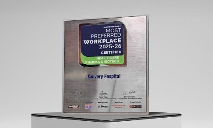 Kauvery Hospital Named Among India's Most Preferred Workplaces 2025–26 in Healthcare by Team Marksmen