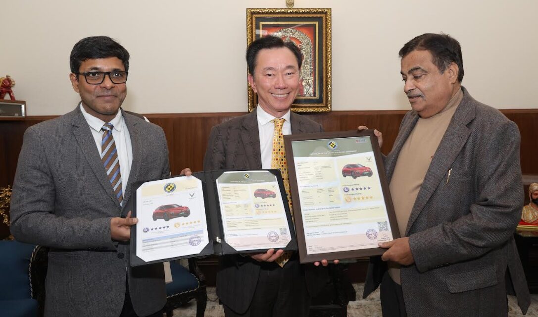 Vinfast VF 6 and VF 7 Achieve 5-Star Safety Certification from India's Bharat NCAP