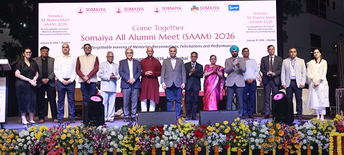 "We Left the Campus, But the Campus Never Left Us" A Quarter-Century of the Somaiyan Spirit Honoured at  Somaiya Vidyavihar's Alumni Meet – SAAM 2026