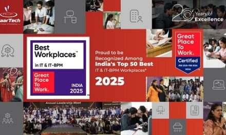 KaarTech Named Among India's Top 50 Best Workplaces in IT & IT-BPM by Great Place To Work® India
