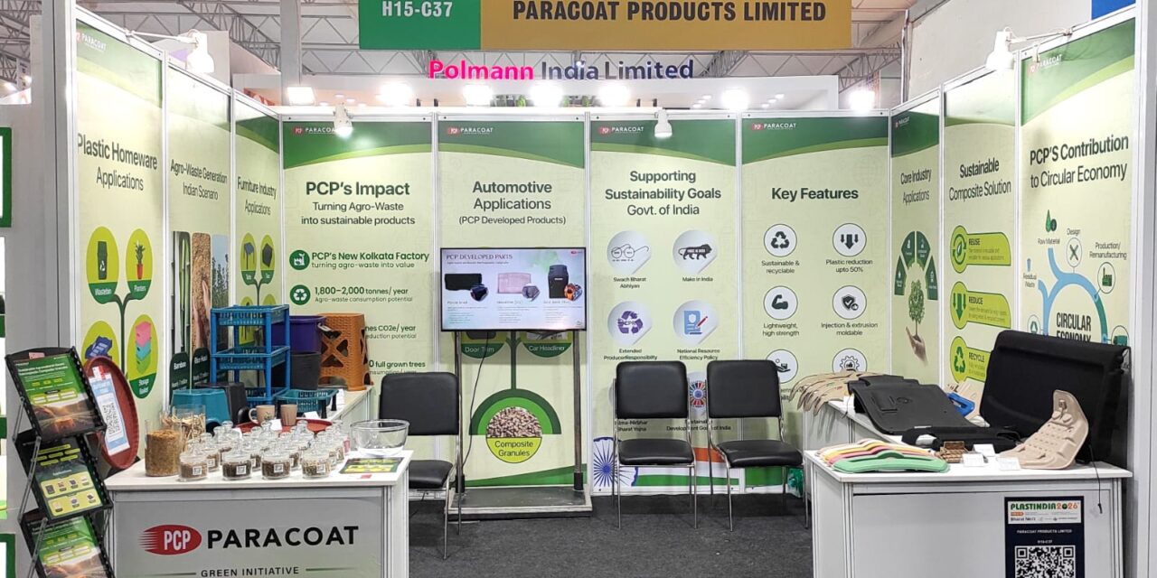 Paracoat Products Champions Sustainable Innovation with Agro-Material Composite Granules at Plast India Expo 2026