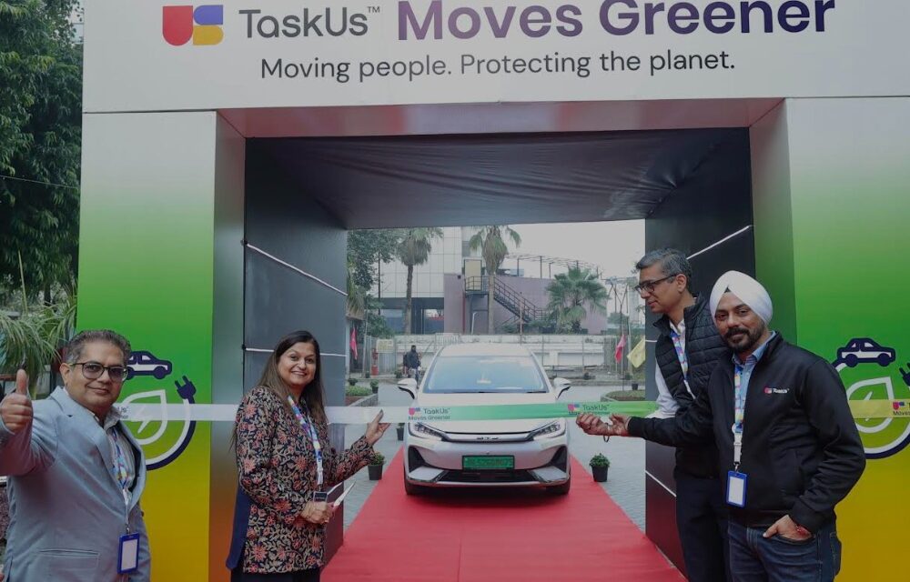 TaskUs Moves Greener: TaskUs India Accelerates Sustainable Commutes with Large-Scale EV Transportation Rollout