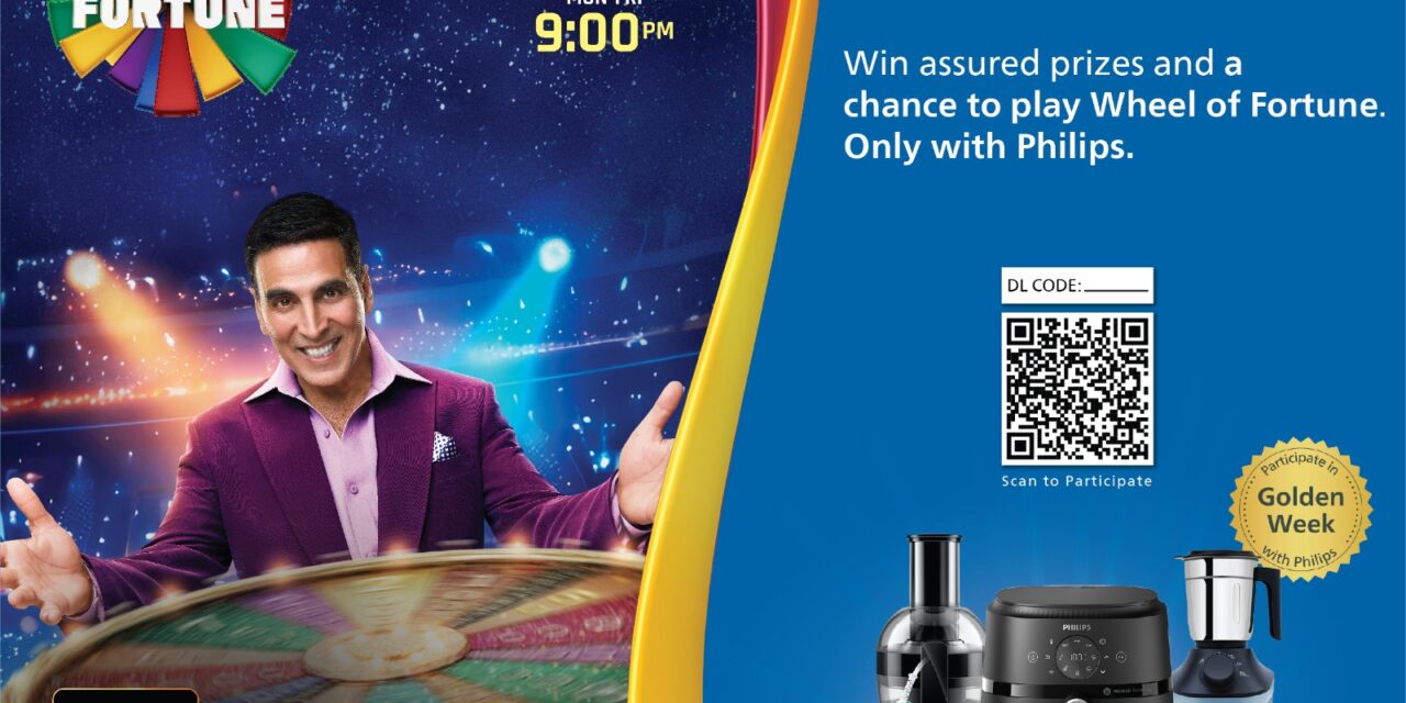 Philips Home Appliances Teams up with Wheel of Fortune, the No.1 Game Show Worldwide for a Nationwide Consumer Campaign