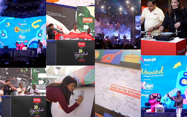 Kitchen Innovation Steps into the Lifestyle Spotlight as TTK Prestige Partners HT City Unwind Delhi 2025