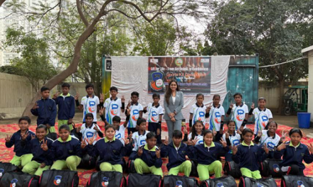 "Lift for Life – From Kettlebell to Confidence," M3M Foundation Distributes Sports Kits to Young Athletes at SSST College, Shirdi