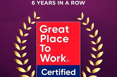 AU Small Finance Bank Earns 'Great Place to Work®' Certification for the Sixth Consecutive Year