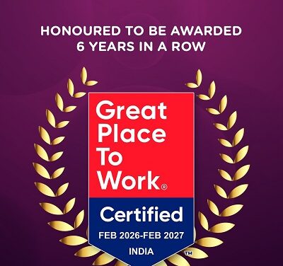 AU Small Finance Bank Earns 'Great Place to Work®' Certification for the Sixth Consecutive Year
